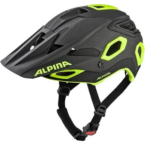 ALPINA Unisexe - Adultes, ROOTAGE Casque de vélo, black-neon-yellow, 57-62 cm pas cher