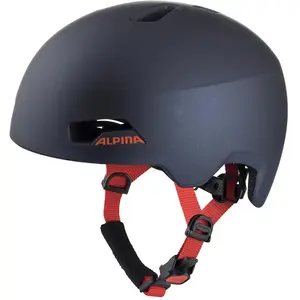 ALPINA Unisexe - Enfants, HACKNEY Casque de vélo, indigo matt, 51-56 cm pas cher