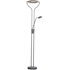FISCHER & HONSEL Lampe sur pied LED Davos, gris sable, hauteur 180 cm,...Vendu parluminaire