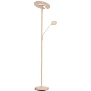 FISCHER & HONSEL Lampadaire LED Dent, couleur sable, 180 cm, métal, CC...Vendu parluminaire