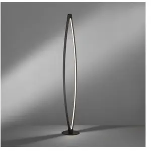 FISCHER & HONSEL Lampadaire LED Fenga, variateur tactile, CCT, noirVendu parluminaire