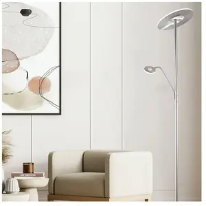 Fischer & Honsel Living Lampadaire à éclairage indirect, LED, 40317,Vendu parluminaire