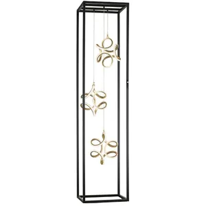 Comparateur de prix : FISCHER & HONSEL Lampadaire LED Gesa 3 éléments d’éclairage en cage