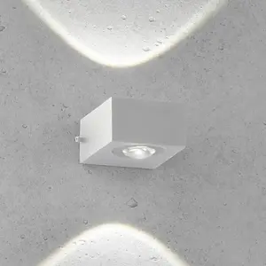Comparateur de prix : FISCHER & HONSEL Applique d'extérieur LED Helsinki, argentée