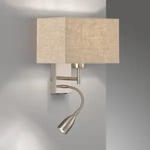 Comparateur de prix : Fischer & Honsel Function Applique murale/Plafonnier, E27 et LED, 30320,