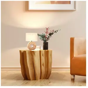 FISCHER & HONSEL Lampe à poser Hanke hauteur 31 cm abat-jour sableVendu parluminaire