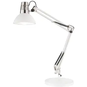 Fischer - Lampe de bureau blanche & Honsel - Pit pas cher