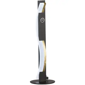FISCHER & HONSEL Lampe LED Bridge capteur gestes dim CCT noire pas cher