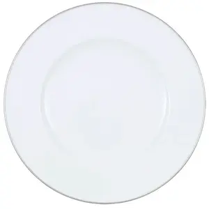 Villeroy & Boch 10-4636-2630 Anmut Platinum No.1 Assiette Plate Porcelaine Blanc 29,5 x 29,5 x 8,3 cm pas cher