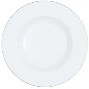 Villeroy & Boch 10-4636-2700 Anmut Platinum No.1 Assiette Plate Porcelaine Blanc 25,1 x 25,1 x 9,8 cm