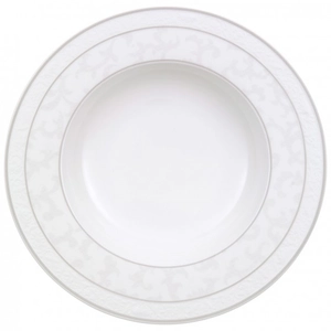 Villeroy & Boch 10-4392-2700 Gray Pearl Assiette Creuse Porcelaine Gris 25 x 25 x 9,5 cm