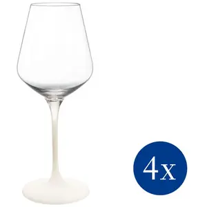 Comparateur de prix : Manufacture Rock blanc Verre à vin blanc, Set 4 pcs Villeroy & Boch