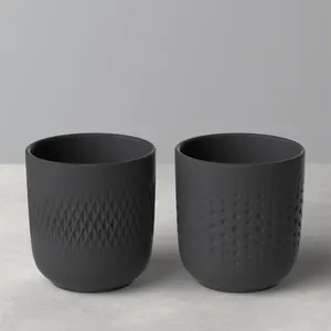Manufacture Collier noir Mug set 2pcs. Villeroy & Boch
