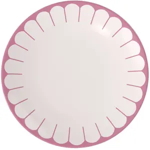 Comparateur de prix : VILLEROY & BOCH Fleur Ensemble de 6 assiettes 27 cm Rose