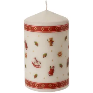 Comparateur de prix : Villeroy & Boch - Winter Specials Bougie Cadeau Toys M, Bougie décorative de Noël pour Votre Table Festive, Cire, 7 x 12 cm