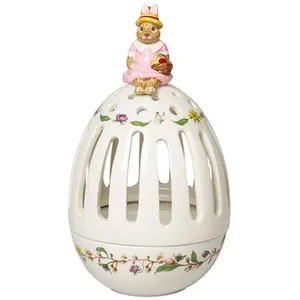 Villeroy & Boch Bunny Tales Porte-bougie en porcelaine 9 x 9 x 16 cm