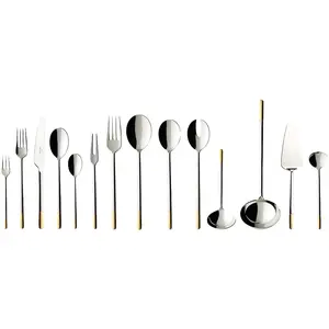 Comparateur de prix : Ella partiellement doré Ménagère 70pcs. Villeroy & Boch