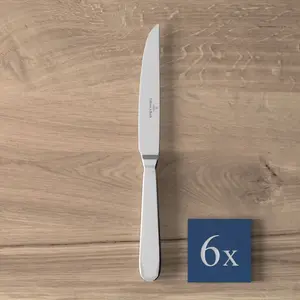 Comparateur de prix : Villeroy&Boch VILLEROY ET BOCH OSCAR*CTX.(6) PIZZA/STEAK INOX*N 12-6339-9373