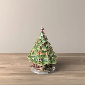 Comparateur de prix : Christmas Toys Memory Sapin de Noël grand avec enfants Villeroy & Boch