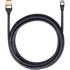 Oehlbach i-Connect UM-B/U Noir - Câble USB-A vers Micro-USB de 1 m pas cher