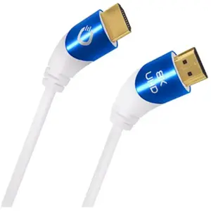 Câbles HDMI Oehlbach Shape Magic UHD 40 Blanc (1 m)