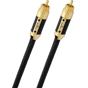 Câbles stéréo RCA Oehlbach XXL Black Connection Master (2 m)Vendu pareasylounge