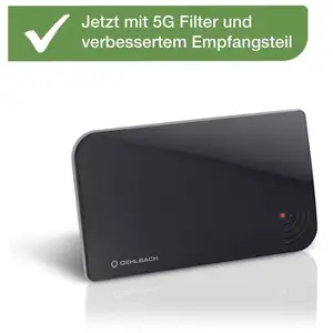 Oehlbach Scope Vision 5G DVB-T2 Antenne plate DVB-T/T2 active intérieu...