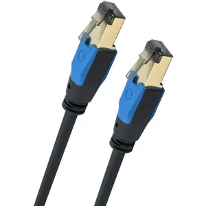 Comparateur de prix : Câble réseau Oehlbach D1C19357 RJ45 CAT 8.1 10.00 m noir