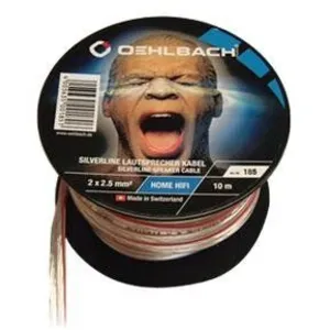 Comparateur de prix : Oehlbach HOME HIFI Silverline - câble de haut-parleur - 30 m