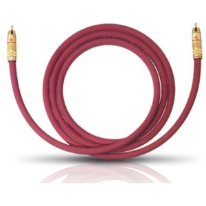 Oehlbach NF 214 Sub Rouge - Câble pour Caisson de Graves de 2 m