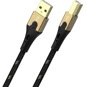 Comparateur de prix : Câble usb usb 2.0 usb-a mâle, usb-b mâle 2.00 m noir/or D1C9542 - Oehlbach