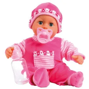 Comparateur de prix : Bayer poupée bébé avec accessoires First Words 38 cm noir trois pièces