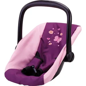 Bayer siège d'auto pour le rose papillon poupées / violet 44 cm pas cher
