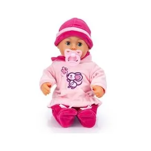 Comparateur de prix : BAYER Bebe Premiers Mots 38 cm Avec 24 Sons de Bebe Fuchsia
