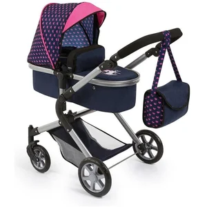 Comparateur de prix : Bayer Design Reig Poussette pour poupées Combi Neo Pro Blue marine 63 cm TU
