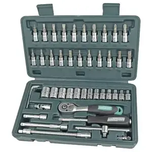 Mannesmann - M 2040-SL - Jeu de clés à douille 1/4", 46 pièces pas cher