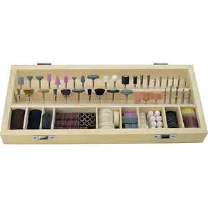 Brüder Mannesmann Kit d'accessoires de mini meuleuse 200 pièces TU pas cher