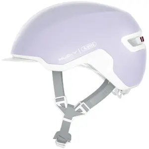 Abus - Hud-Y - Casque vélo urbain Pure Lavender - L (57 - 61 cm) pas cher