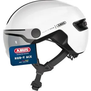Comparateur de prix : Casque vélo Abus Hud-Y Ace M Blanc