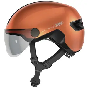 Comparateur de prix : Abus Hud-Y Ace - Casque vélo urbain Goldfish Orange M (54 - 58 cm)