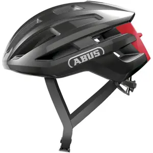 ABUS - Powerdome - Casque de cyclisme taille 54-58 cm - M, gris pas cher