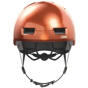 Comparateur de prix : ABUS Casque de ville Skurb ACE - Casque de vélo stylé pour le quotidien, le skate, le BMX ou le longboard - Orange (Goldfish orange), taille M