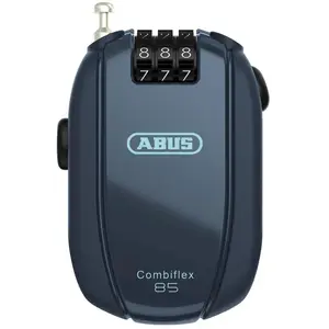 Comparateur de prix : Antivol a enroulement automatique abus break 85 combiflex bleu