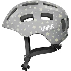 Abus Youn-I 2.0 - Casque vélo urbain enfant Grey Star M (52 - 57 cm) pas cher