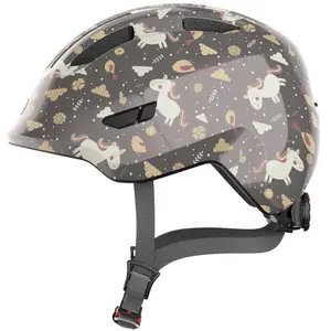 Comparateur de prix : Abus Smiley 3.0 - Casque vélo enfant Grey Horse M (50 - 55 cm)