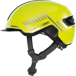 Comparateur de prix : Abus Hud-Y - Casque vélo urbain Signal Yellow L (57 - 61 cm)