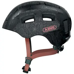ABUS - Kid's Youn-I 2.0 - Casque de cyclisme taille 48-54 cm - S, noir pas cher