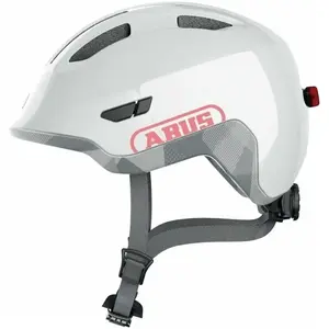 Abus Smiley 3.0 ACE LED - Casque vélo enfant Shiny White S (51 - 55 cm) pas cher