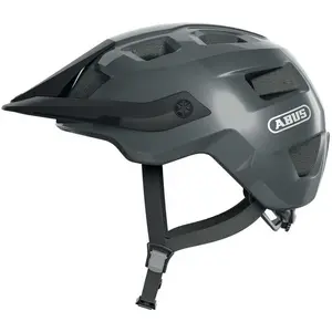 ABUS Casque Abus Macator - Blanc / Argent - L pas cher ABUS Casque Abus Macator - Blanc / Argent - L pas cher