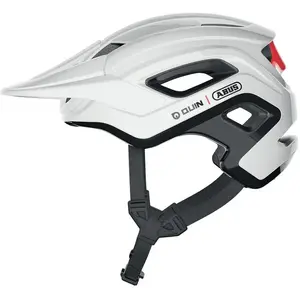 Comparateur de prix : Abus CliffHanger - Casque VTT Shiny White L (57 - 61 cm)